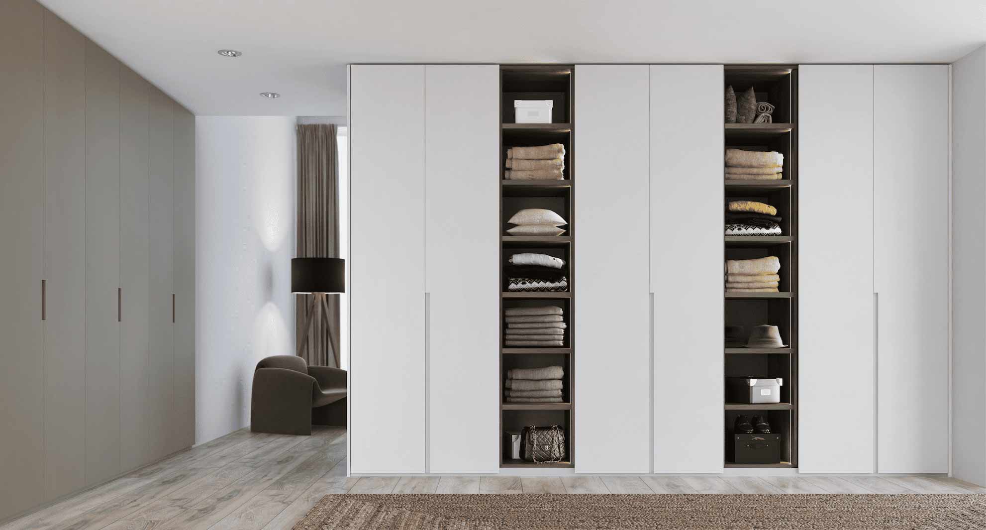 armarios-abiertos-habitacion-espacium-vitoria